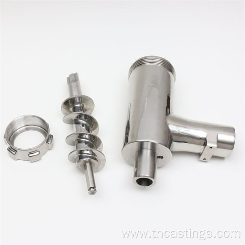 OEM precision machining spare parts of meat grinder